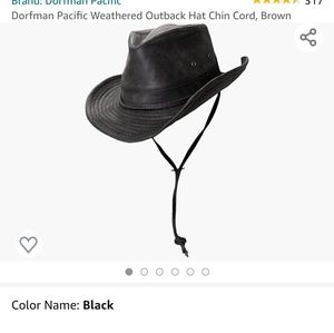 Dorfman Pacific Weathered outback hat